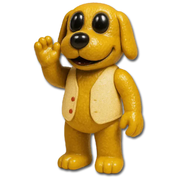 Figura de impresión 3D de colección de Wisin El Dog